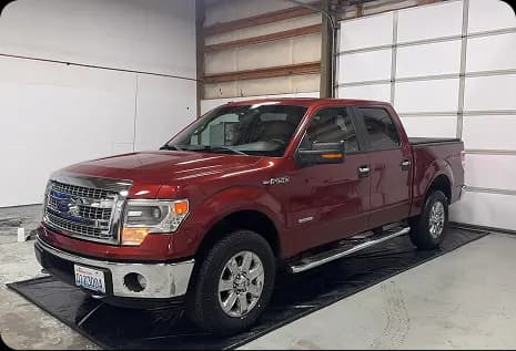 Detailed truck after service from Albrecht Auto Spa